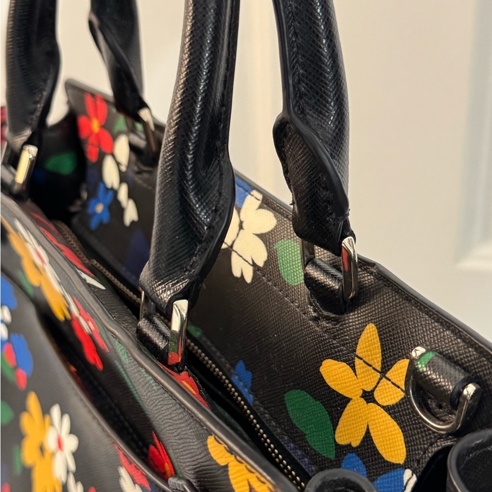 KATE SPADE New York STACI FLORAL MEDIUM SATCHEL - Picture 10 of 13